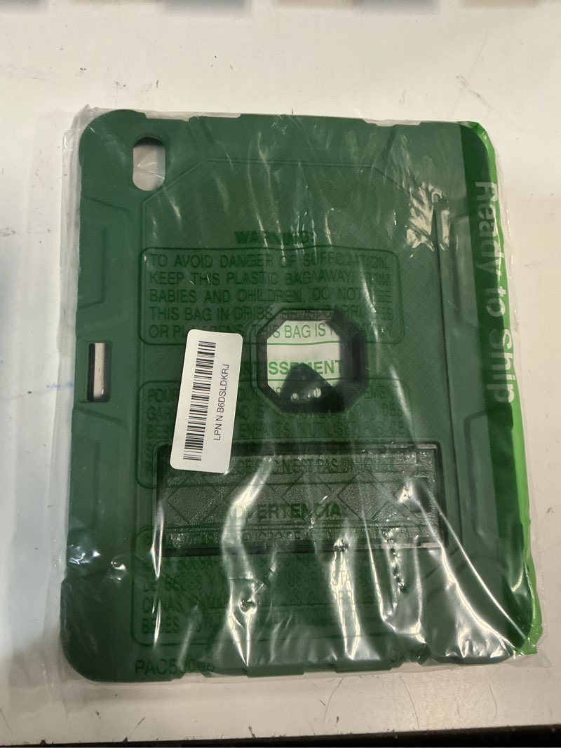 Condition photo showing New/Like New for case for ipad (a16) 11th generation 11 inch 2025 / ipad 10th generation 10.9 inch 2022, [built-in pencil holder] heavy duty shockproof rugged protective case, alpine green2