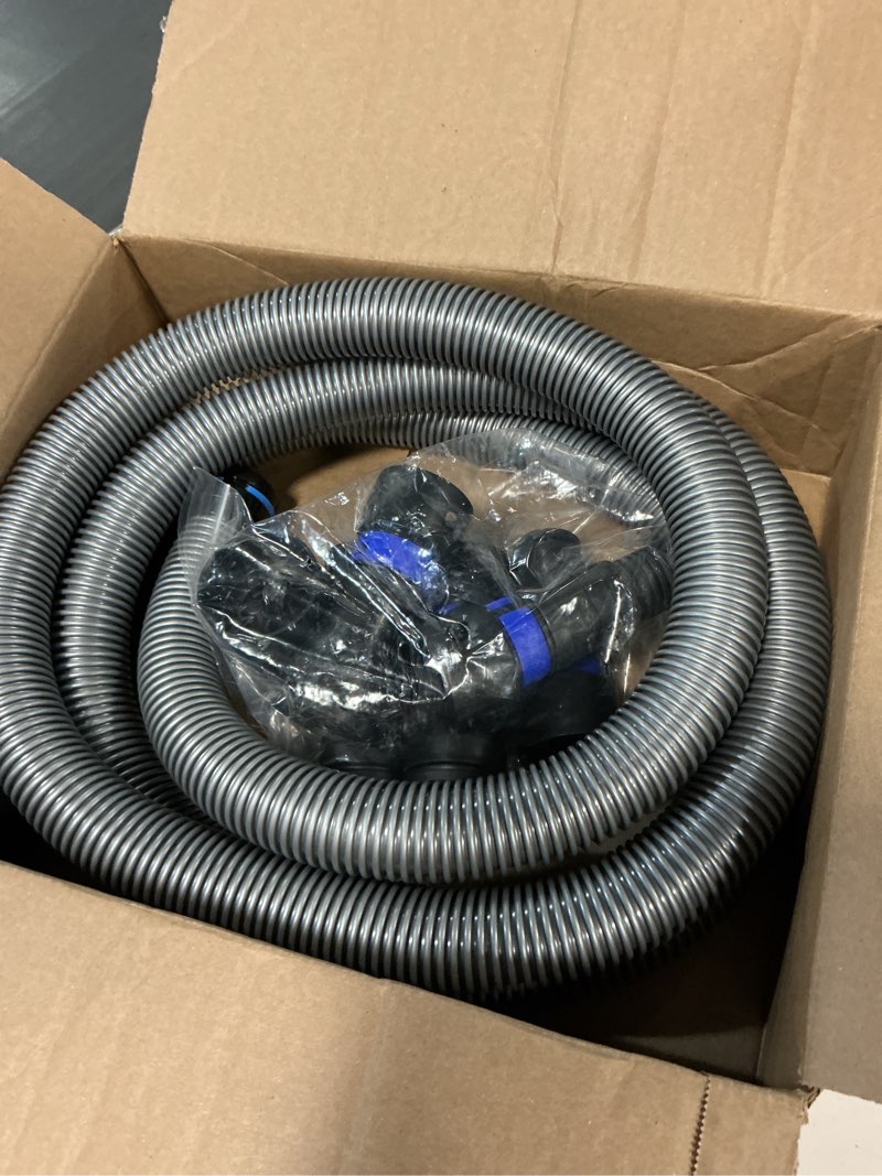 Condition photo showing Good Condition for cen-tec systems 94698 quick click 10 ft. hose for home and shop vacuums with expanded multi-brand power tool adapter set for dust collection