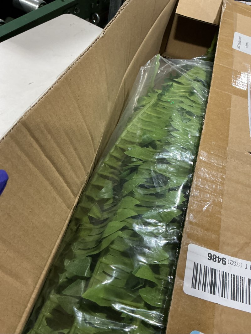 Condition photo showing Good Condition for forest prince 50" artificial boston ferns, fake bush plants, large faux ferns with 96 fronds for outdoors home decor 50" 1 pcs