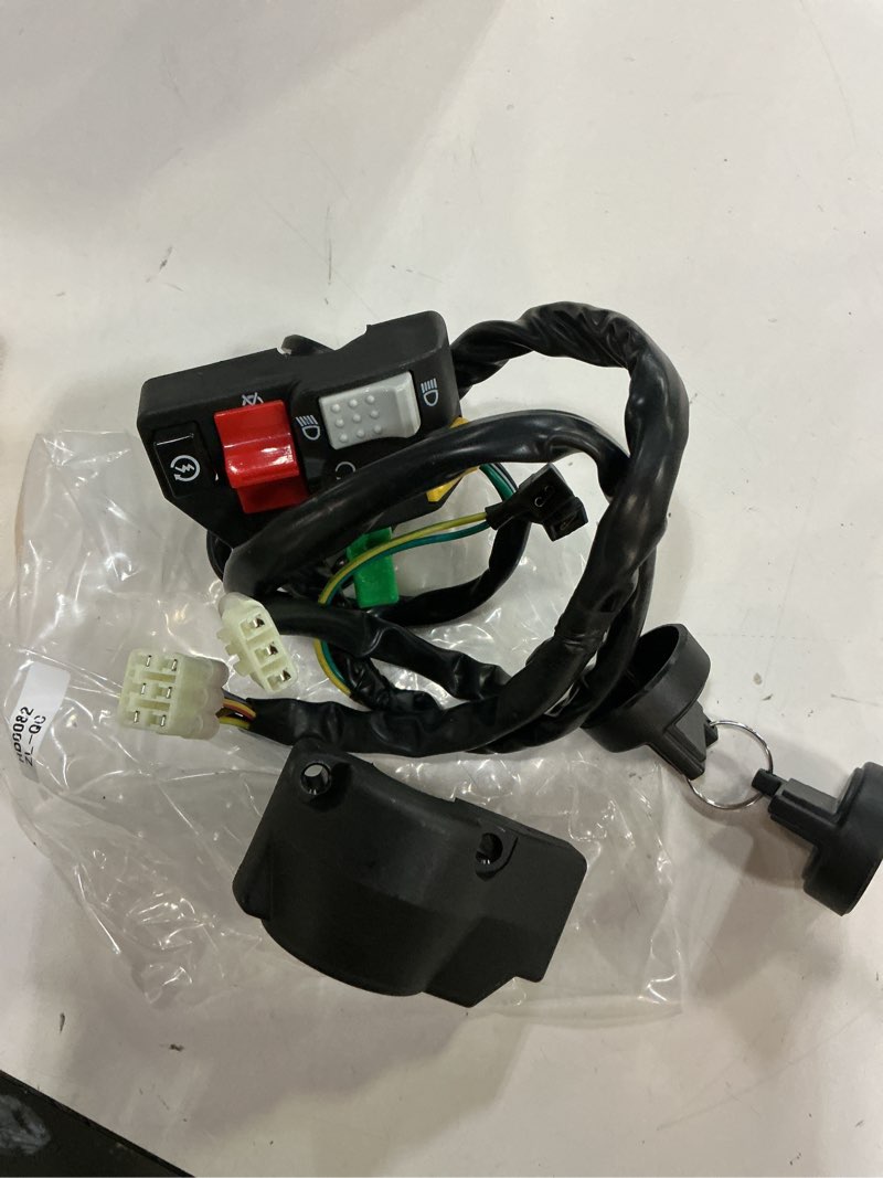 Condition photo showing Good Condition for m mati handlebar & key switch for honda trx400ex 400ex 2005-2007 trx450er 450er 2006-2014 35200-hn1-a41 35150-hp1-a03 35100-hp1-003
