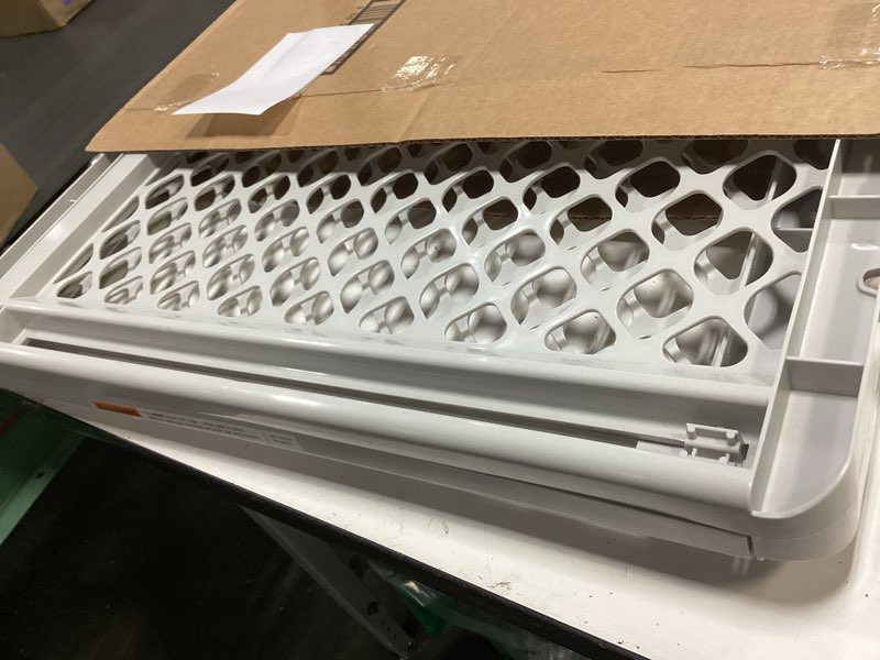 Condition photo showing Good Condition for MYPET North States Universal Pet Gate: 26” - 42” Wide Dog Gate. Use as Pressure Mounted Gate or Swinging Door with Included Hardware. Dog Gates for Doorways, 26" Tall, Gray