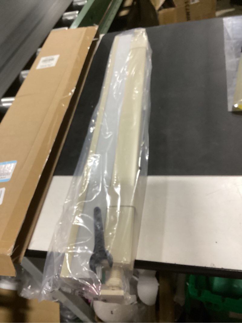 Condition photo showing Good Condition for lazblinds no tools no drill cordless cellular shades, blackout light blocking honeycomb shades for home, thermal insulation blinds for windows, 28" w x 48" h, beige blackout-beige 28" w x 48" h