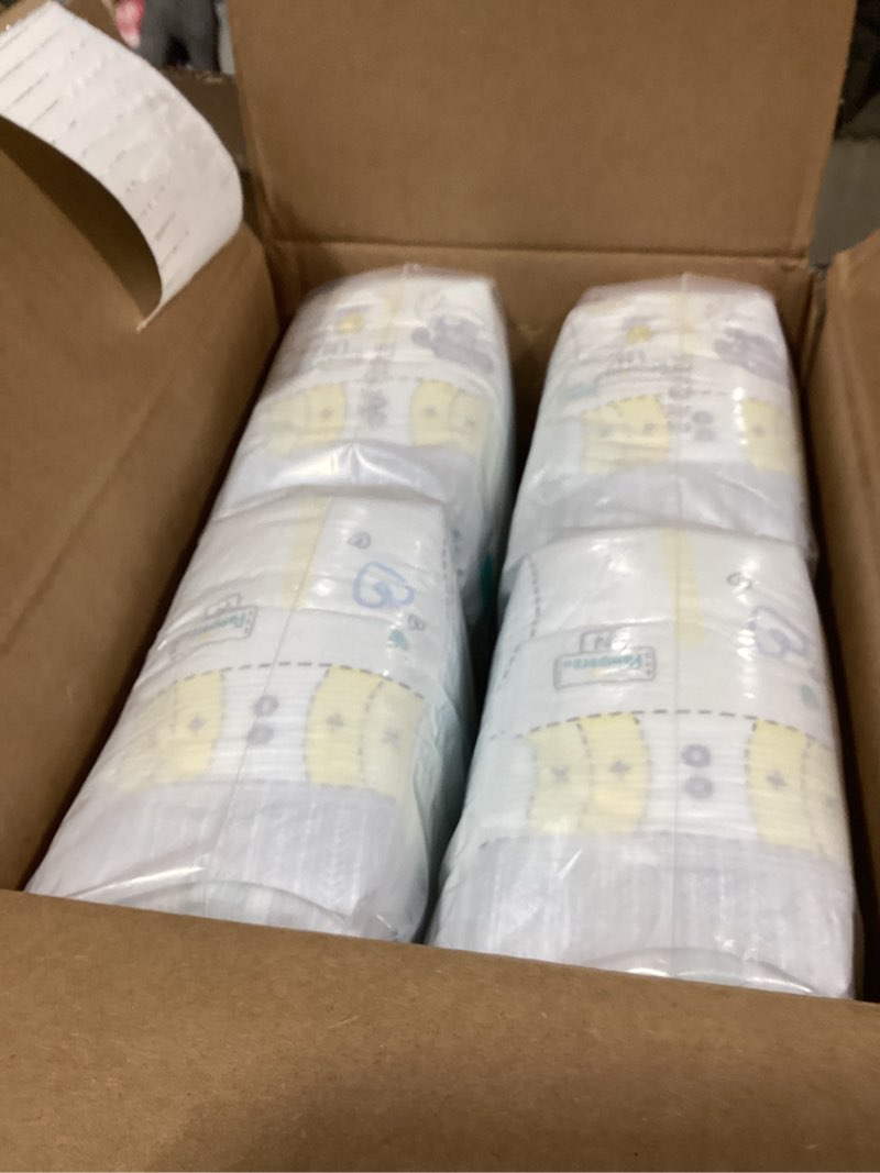 Condition photo showing New/Like New for Pampers Swaddlers Diapers Newborn - Size 0, 84 Count, Ultra Soft Disposable Baby Diapers