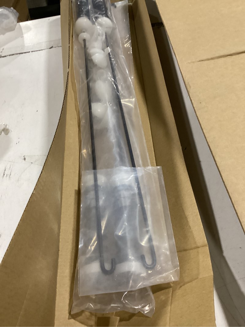 Condition photo showing As Is for updated w10780048 washer suspension rod kit (4pcs) with w10400895 suspension springs (4pcs) compatible with whirlpool kenmore amana maytag washing machine wtw4800xq1 wtw4800xq2 wtw4800xq4