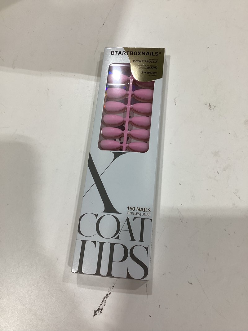 Condition photo showing New/Like New for BTArtboxnails XCOATTIPS Bare 5-Shades Nude Press on Nails - Medium Almond Press on Nails, 4-Week Wear, Easy Apply, Soak Off, Salon Quality Value at Home, 16 Sizes - 160 Fake Nails 06 M - Almond in Bare 5-Shades Nude Base