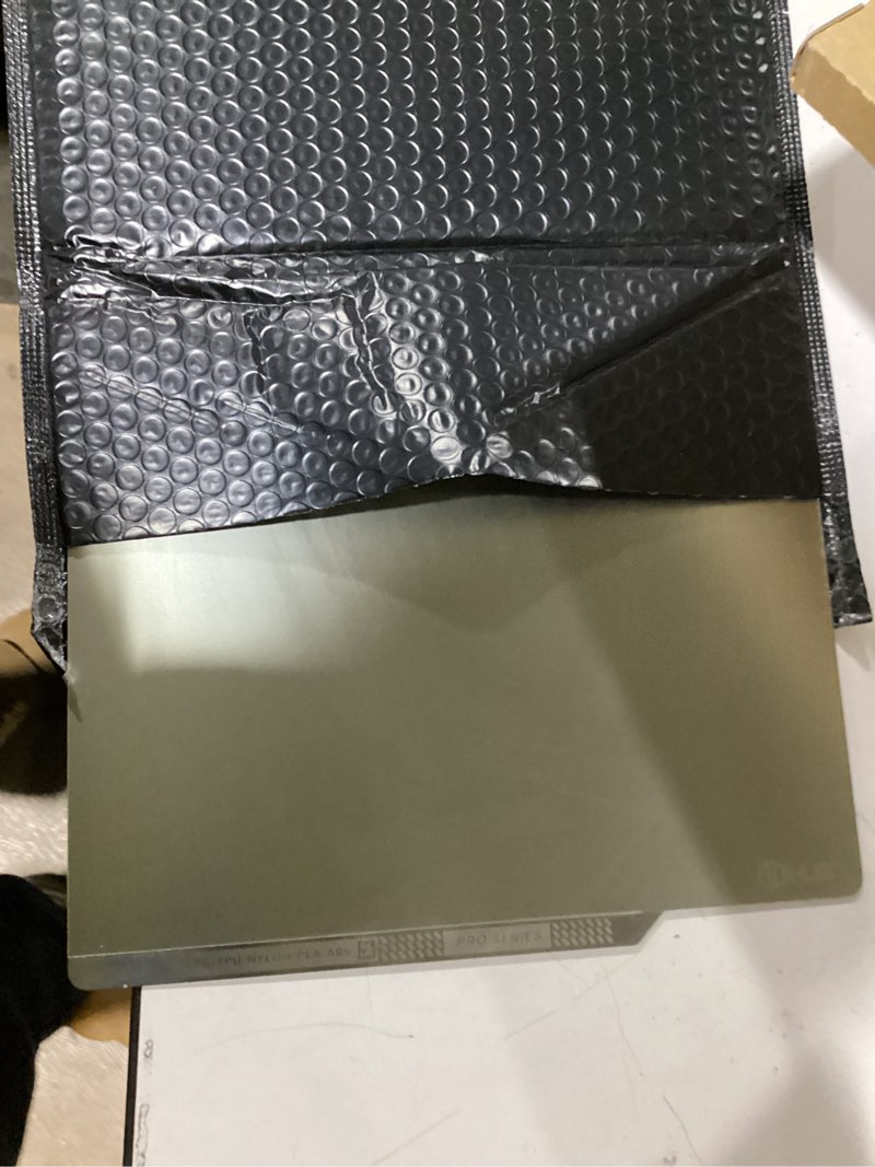 Condition photo showing New/Like New for double smooth pei build plate for bambu lab printers - 257x257mm, compatible with x1/x1c/a1/p1s - ultimate smooth finish for precision printing 257x257mm double smooth pei