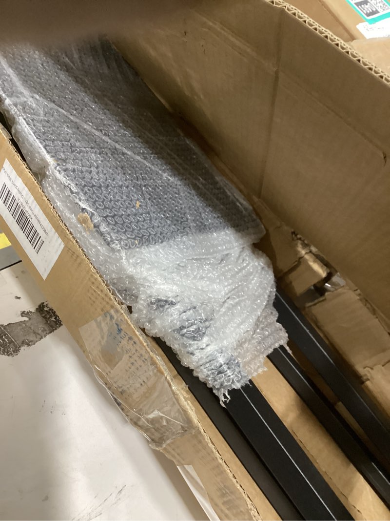 Condition photo showing New/Like New for Pedestal Poster Sign Stand for Double Sided Display, Adjustable Poster Board Stand Height Up to 80", Heavy Duty Floor Standing Sign Holder for Board, Foam, Banner Display Stand, Black 1Pack 1 Pack Poster Stand