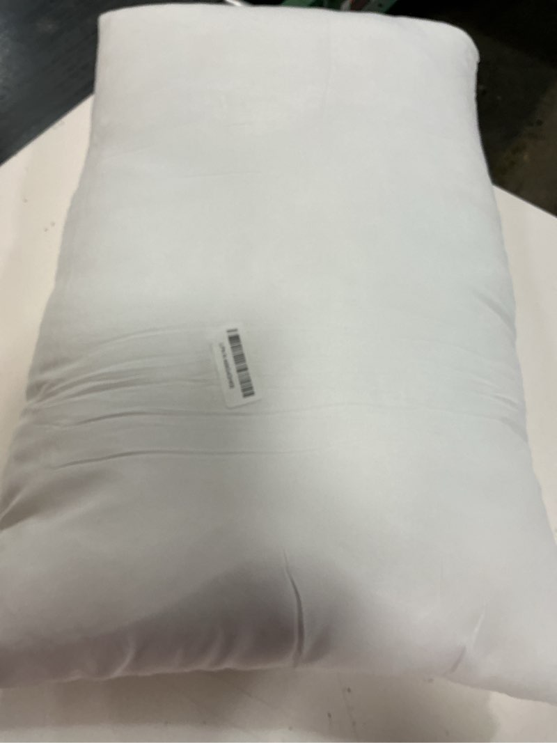 Condition photo showing As Is for EDOW Luxury Soft Pillows for Sleeping, Fluffy Down Alternative Polyester Fiber Filled Pillow, Home&Hotel-Collection, Machine Washable