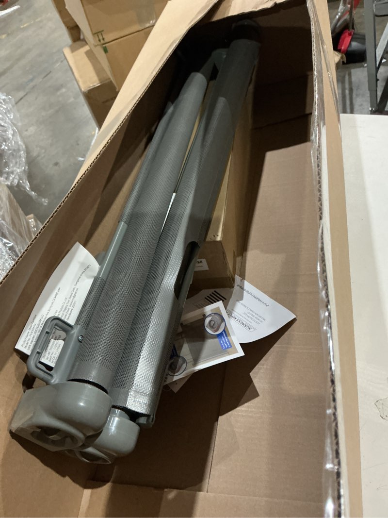 Condition photo showing Good Condition for (2 pack) retractable baby gate for doorways and stairs, mesh safety gate for pet, indoor & outdoor use, one-hand operation, easy installation, 33.6" tall, expands to 55" wide?grey,33.6"x55" 33x55 inch(2 pack) gray