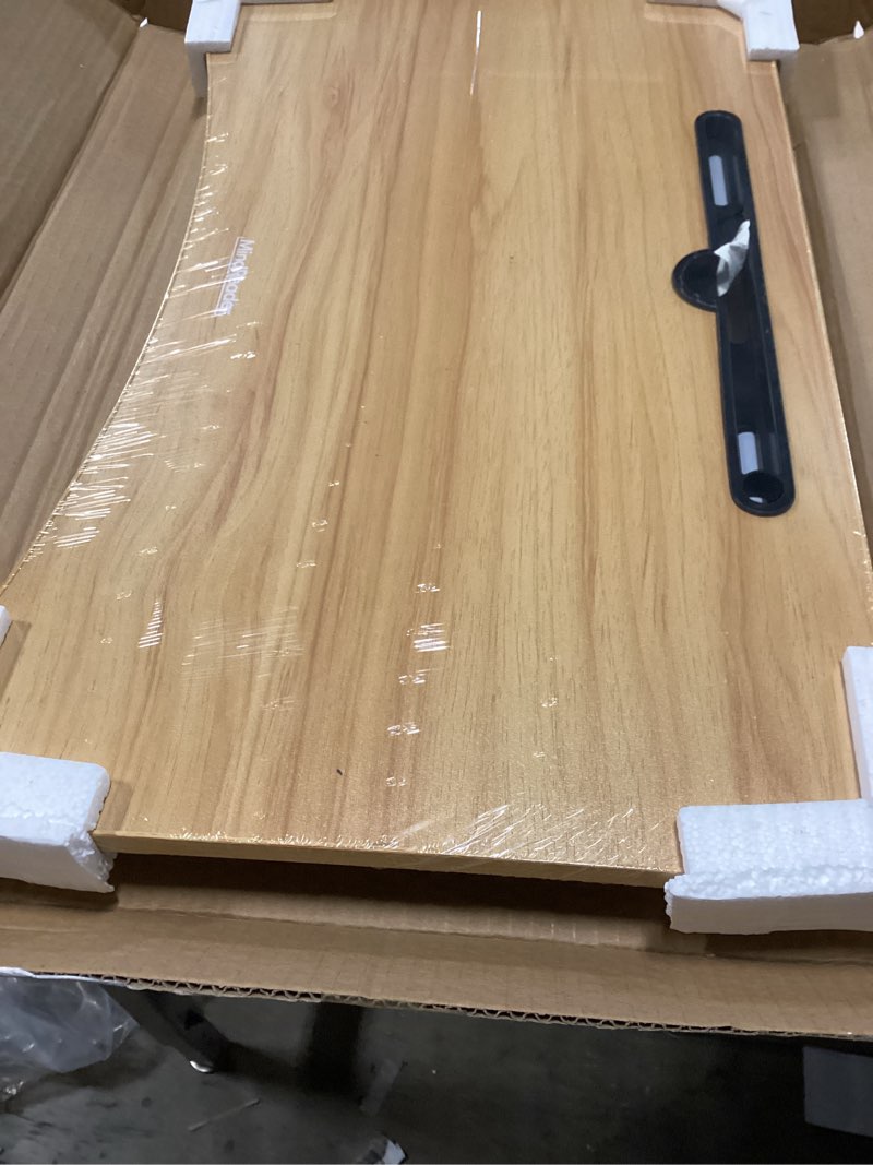 Condition photo showing Good Condition for Mind Reader Lap Desk Laptop Stand, Bed Tray, Folding Legs, Couch Table, Portable, MDF, 23.25" L x 13.75" W x 10.5" H, Beige