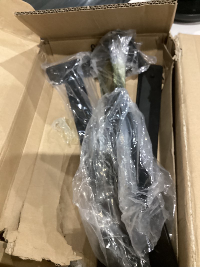 Condition photo showing Good Condition for 12 Pack - 14 inch Black Hidden L Shelf Bracket (1/5 Inch Thicked) Iron Floating Shelf Brackets Rustic Industrial Metal Brackets for Shelf Support Black 12 Pack 14 Inch