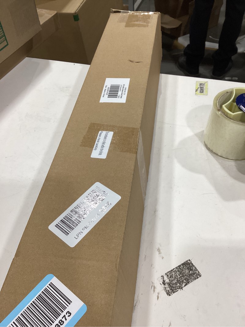 Condition photo showing Good Condition for LazBlinds No Tools No Drill Cordless Bamboo Roman Shades, Light Filtering Window Treatment, Roll Up Bamboo Blinds for Window 31'' W x 64'' H, Tuscan B Tuscan B 31'' W x 64'' H