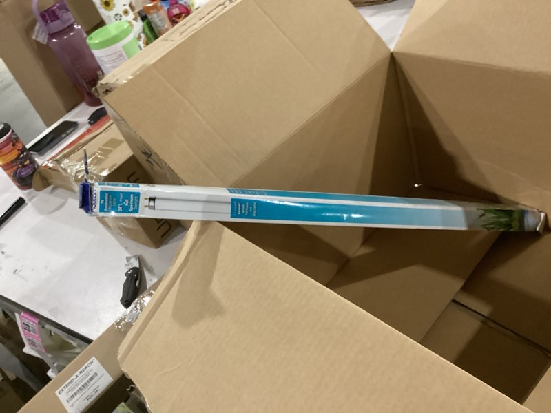 Condition photo showing As Is for aqueon t8 fluorescent lamp replacements daylight 24 inches