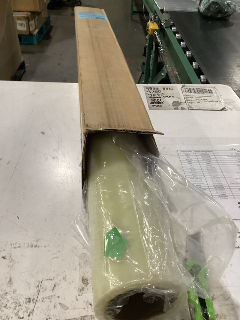 Condition photo showing New/Like New for tapemanblue carpet protection film 36" x 200' roll, self adhesive plastic carpet protector film with clean removal & easy unwind, durable protection tape to shield your surface from dirt and spills 36" x 200' (1 roll)