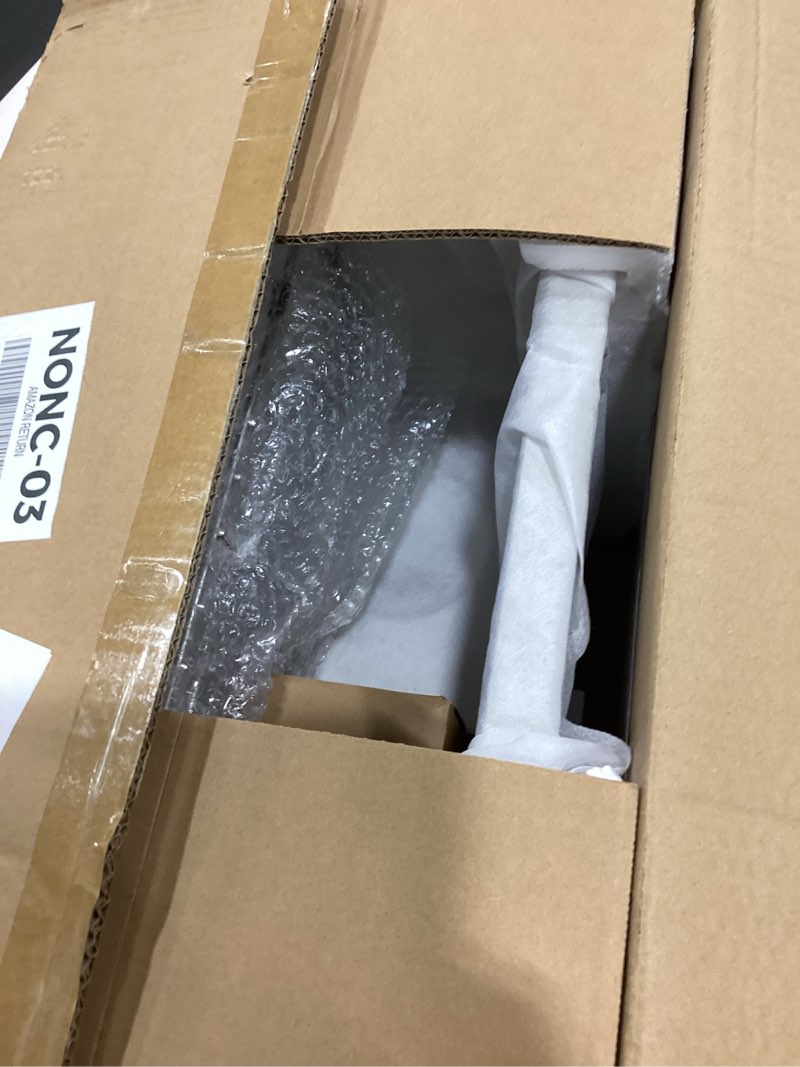 Condition photo showing As Is for Bar Sink Undermount, 10 x 18 Inch Trough Stainless Steel Small Undermount Kitchen Sink Single Bowl 16 Gauge RV Basin