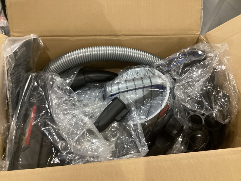 Condition photo showing Good Condition for aspiron 1700w canister vacuum cleaner, 45kpa bagless vacuum cleaner, multi-cyclonic filtration, 2 anti-allergen hepa filters, 3.5qt dust cup, 4 tools, corded vacuum for hard floor, pet hair, sapphire