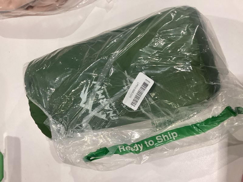 Condition photo showing Good Condition for fnarmw camping sleeping pad, extra thick 5 inch camping mat with pillow built-in foot pump inflatable sleeping pads compact for camping backpacking hiking traveling tent?green?