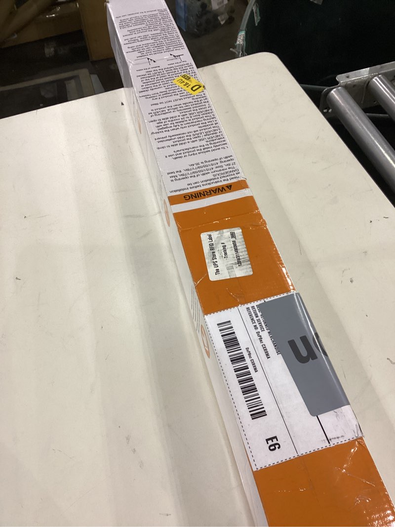 Condition photo showing Good Condition for Retractable Baby Gate for Doorways and Stairs, Mesh Safety Gate for Pet, Indoor & Outdoor Use, One-Hand Operation, Easy Installation, 33.6" Tall, Expands to 55" Wide?Black,33.6"x55" 33x55 Inch Black