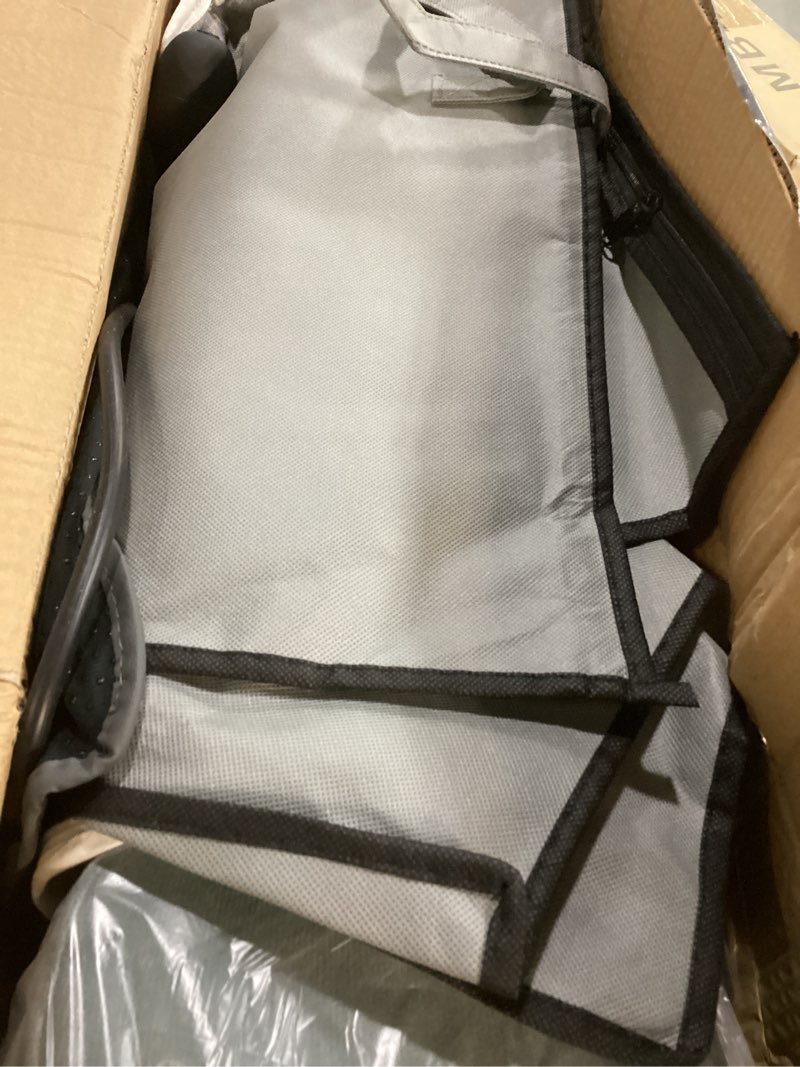 Condition photo showing As Is for KinWarmth Full Body Massage Mat with Heat Massage Heating Pad Electric Vibration Massage Pad Cushion