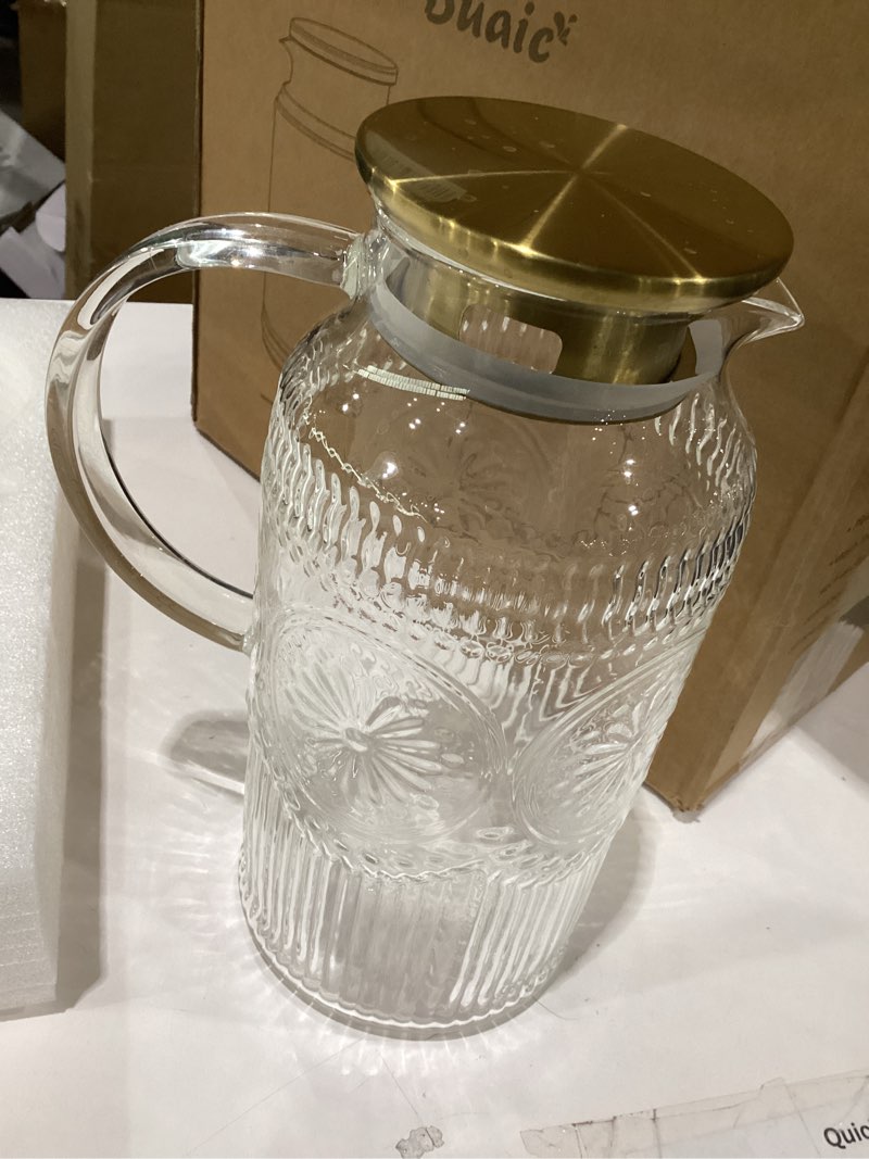 Condition photo showing Good Condition for buaic glass pitcher heat resistant