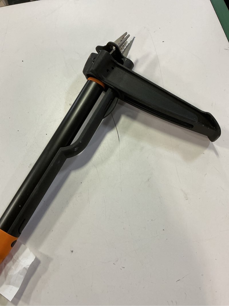 Condition photo showing As Is for fiskars 39.25 in. stainless steel weeder aluminum handle