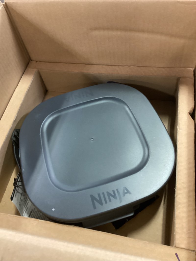 Condition photo showing Good Condition for Ninja Crispi Air Fryer, Microwave, Freezer & Dishwasher Safe, Non Toxic Glass Portable Cooking System, 4 QT & 6 Cup Glass Containers with Storage Lids, Easy Meals, Air Fry, Bake, Blue (Renewed)