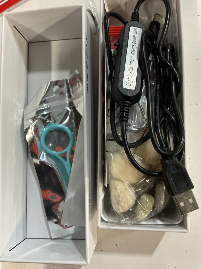 Condition photo showing Good Condition for usb polishing machine, portable electric mini polisher 35000 rpm for edge correction smoothing after repair cleaning creating a shiny surface, polishing head set with step-by-step instructions