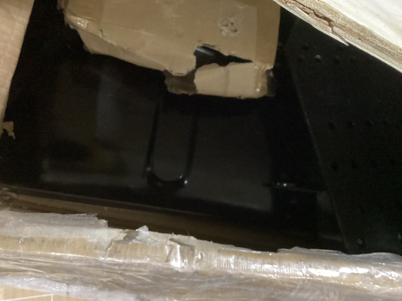Condition photo showing As Is for VEVOR Snow Plow Blade, 43 in/60 in Width Adjustable Snow Plow Kit, Easy to Detach, Universal Mount P