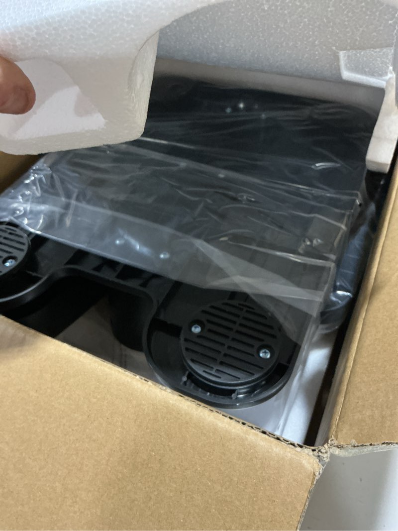 Condition photo showing Good Condition for 2025 New Under Desk Elliptical Machine,Portable Seated Pedal Exercise Machine for Seniors, 12 Adjustable Speed Elipse Leg Exerciser with Remote Control,Quiet Foot Exercise Machine for Home Office Blue