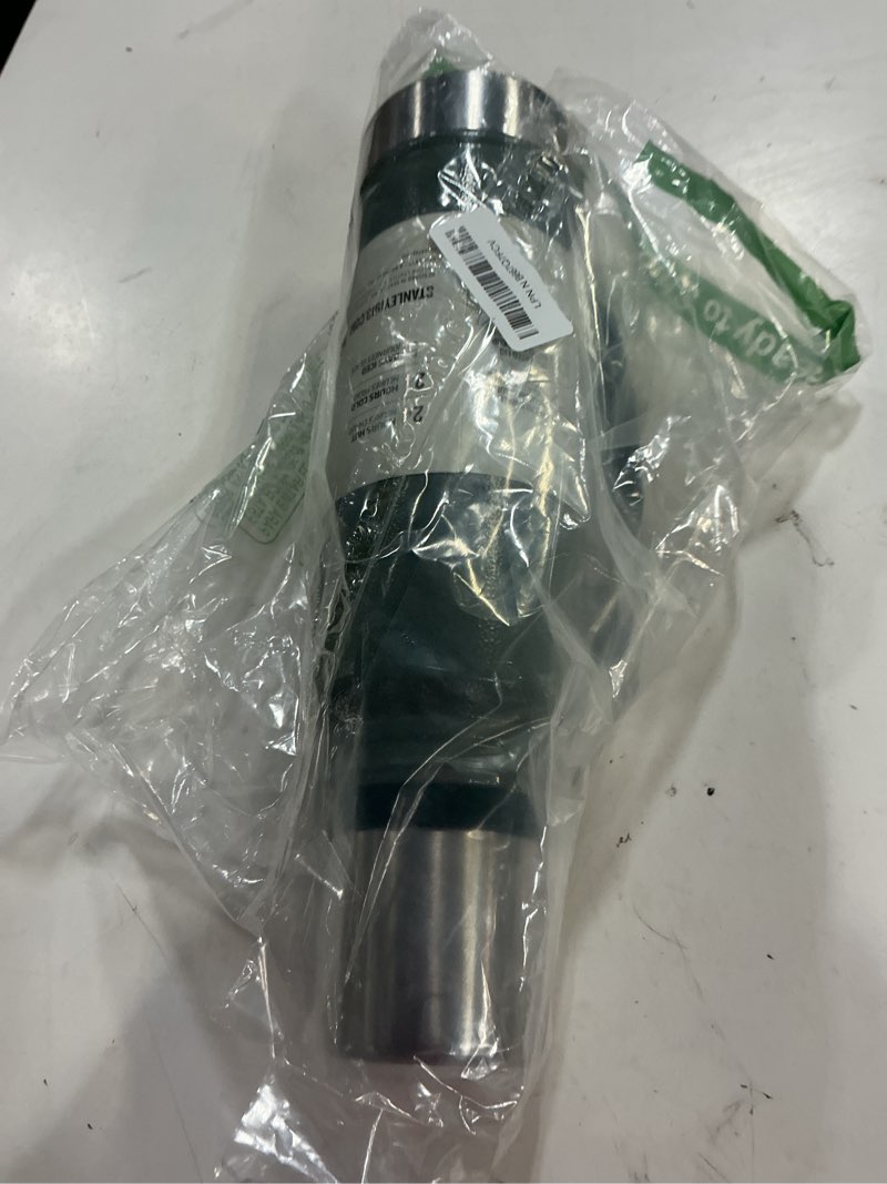 Condition photo showing Good Condition for stanley heritage classic vacuum bottle with handle 1.1 qt | wide mouth w/leakproof cup lid | keep drinks hot or cold | insulated stainless steel thermal bottle | bpa-free | hammertone green hammertone green 35.2 ounces 1.1 qt