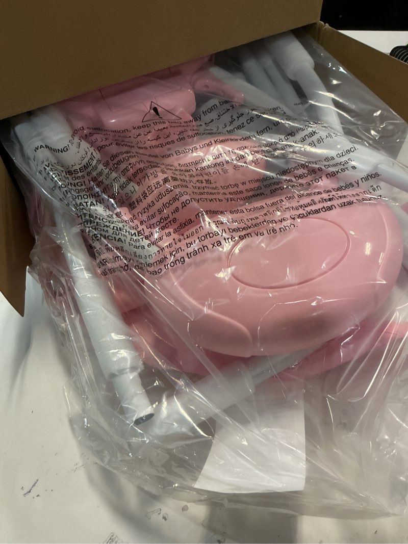 Condition photo showing Good Condition for Portable Baby Swing for Infants, Compact & Foldable Infant Swing with 5-Speed Swing,Music, Timer, Cushioned Seat, Battery Operated, 0-9 Months 6-20 lbs,SG2402 Pink