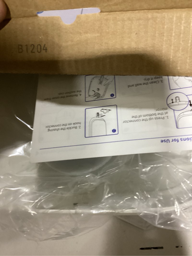 TAILI Shower Mirror Fogless for Shaving, Anti Fog Shaving Mirror with Razor Holder NO-Drilling,Remov