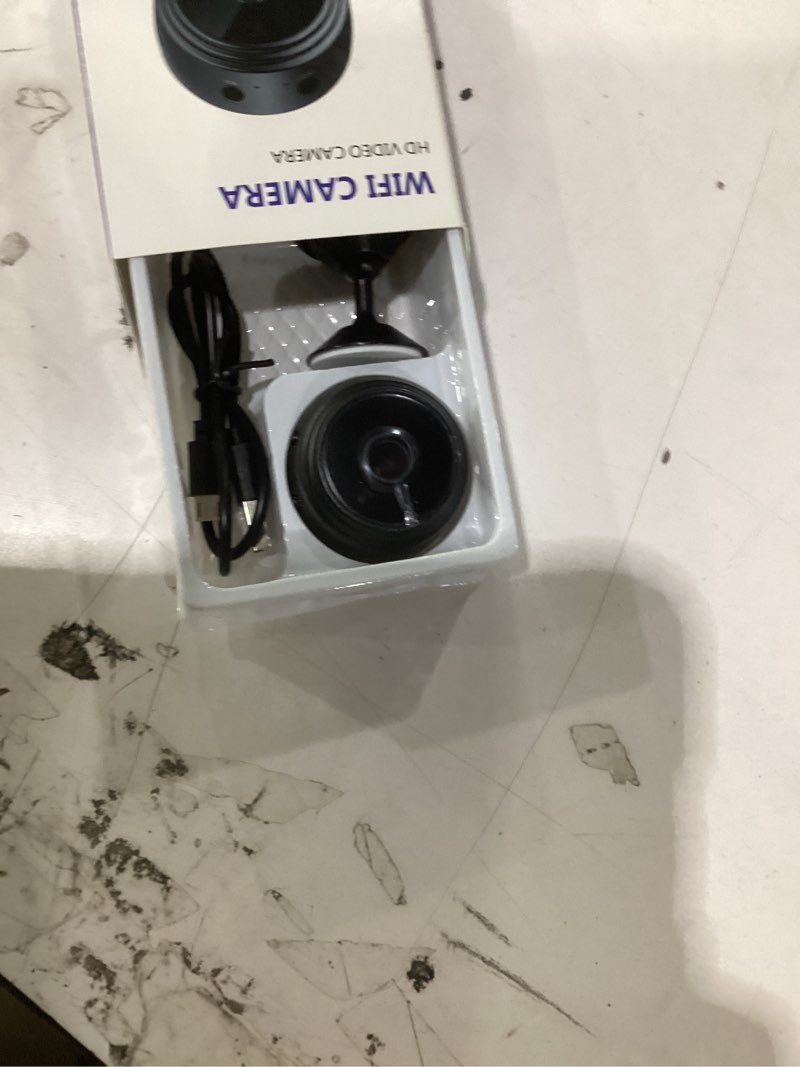 Condition photo showing Good Condition for only 0.9 inch hidden camera with audio/video mini small spy cameras home indoor use night vision motion detection baby monitor wireless outdoor nanny espias ocultas wifi security secret (small mini)