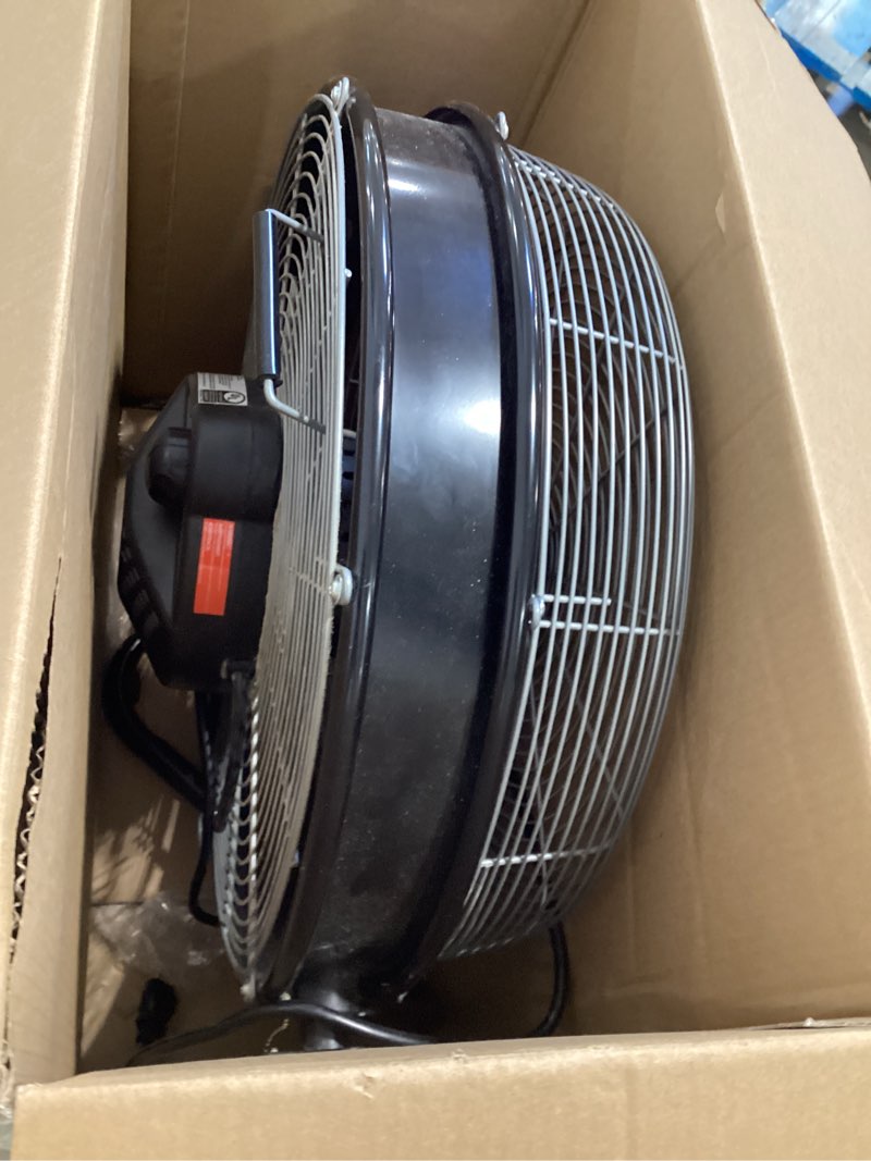 Condition photo showing Good Condition for simple deluxe 18 inch 3-speed high velocity heavy duty metal industrial floor fans, black 1 pack 18 inch