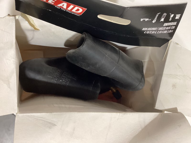 Condition photo showing As Is for tire aid utility tire inner tube