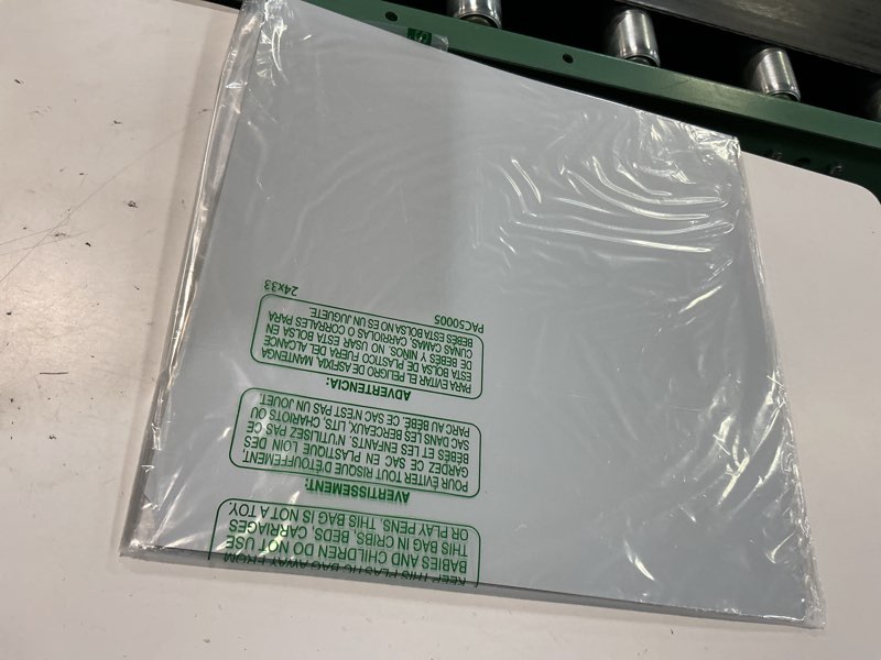 Condition photo showing New/Like New for 4 pcs 16" x 16" acrylic flexible mirror sheets, peel and stick mirror tiles on mirrors for wall, full length body mirror for home gym, bedroom, door and bathroom decor