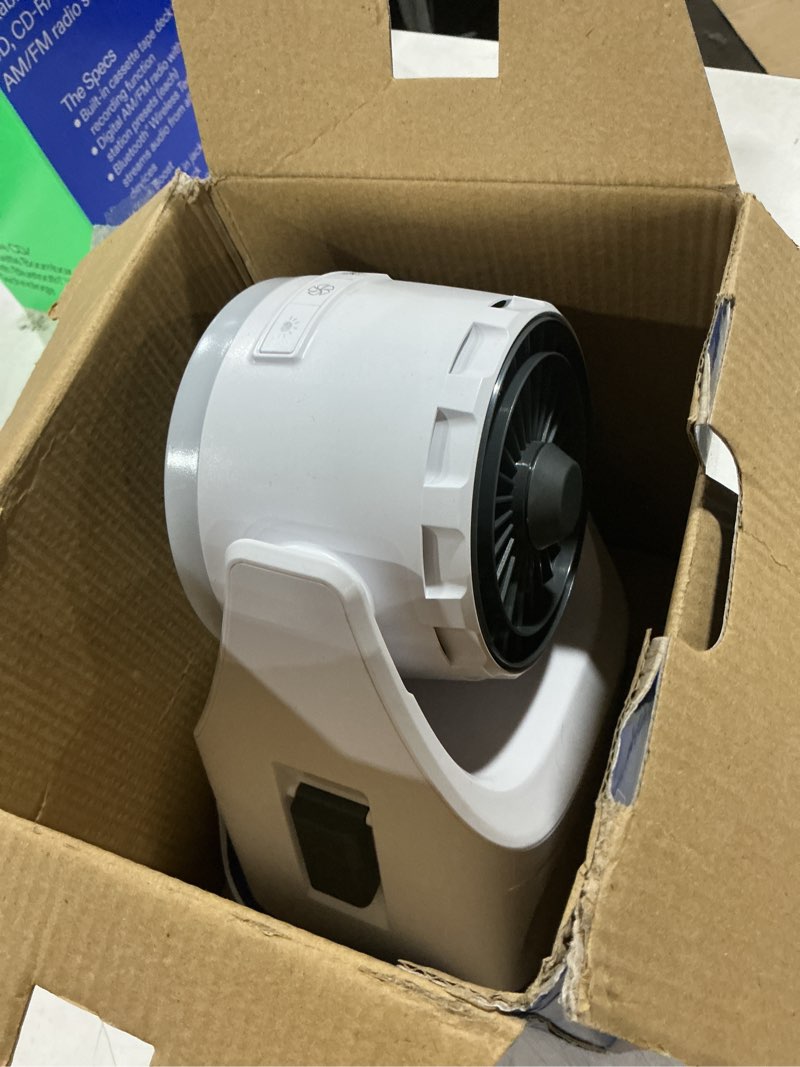 Condition photo showing As Is for arctic air ice jet x3 150 sq ft 3 speed portable air conditioner and cooler
