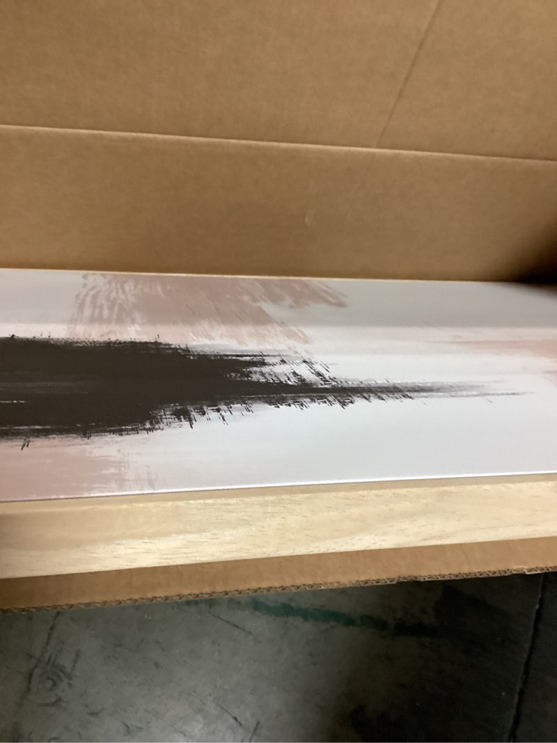 Condition photo showing New/Like New for Framed Large Neutral Abstract Wall Art for Living Room, 3 Piece Modern Canvas Artworks, Minimalist Painting Prints for Dining Room Hallway Home Office Wall Decor, 24x36 In 36" H x 24" W x 3Pcs Neutral Beige