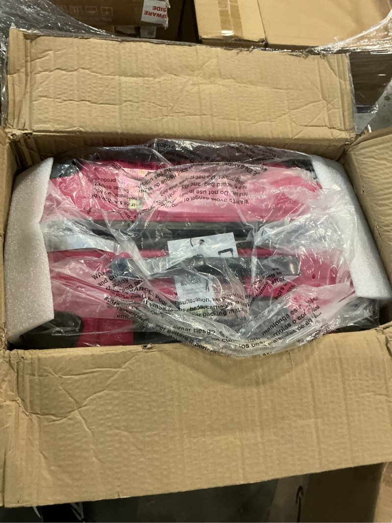 Condition photo showing New/Like New for Kenneth Cole REACTION Out of Bounds Lightweight Hardshell 4-Wheel Spinner Luggage, Magenta, 20-Inch Carry On 20-Inch Carry On Magenta