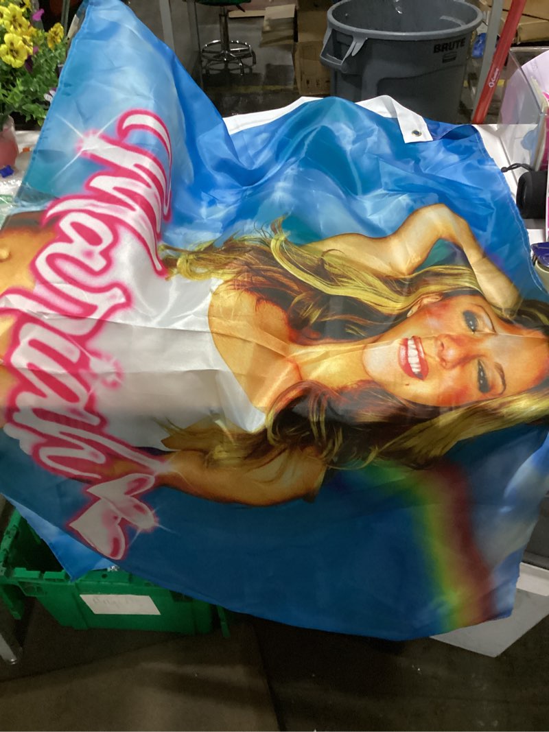Condition photo showing Good Condition for mariah carey official pride flag