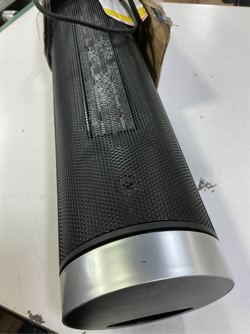Condition photo showing Good Condition for space heater for indoor use with remote - 70° oscillating tower electric heater, 24 inchs, 12h timer, 1500w quiet ptc ceramic heating with thermostat, fast safety heat for office, home, bedroom