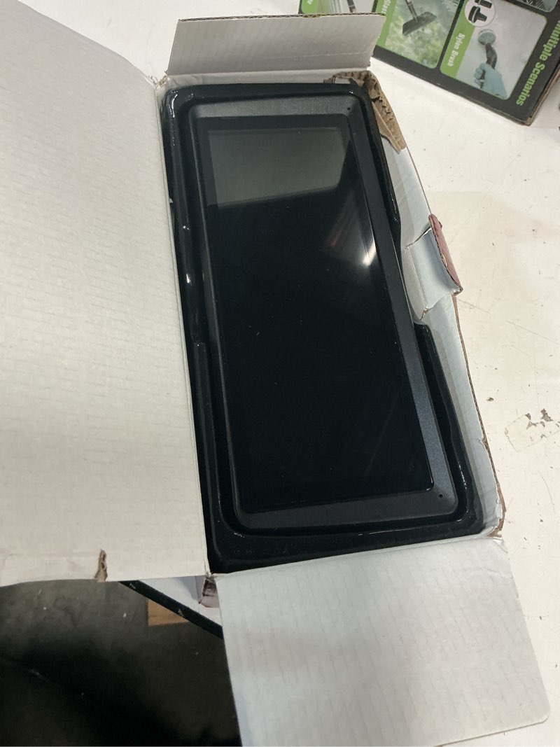 Condition photo showing New/Like New for 8.1" portable wireless carplay screen for car, 2k dash cam & 1080p backup camera, touchscreen car stereo with apple car play/android auto, gps, bluetooth, mirror link, voice control for all vehicles