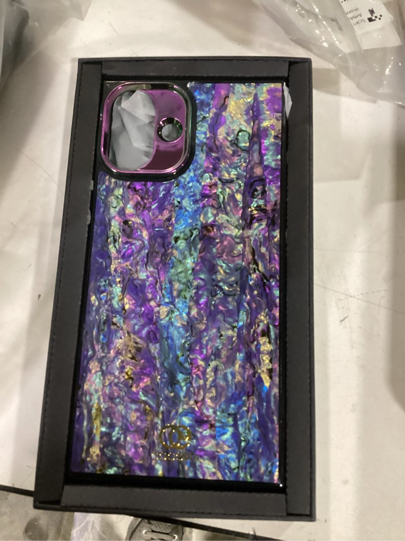 Condition photo showing New/Like New for cocomii rectangle case for iphone 16 plus, compatible with magsafe, milky way abalone shell iphone 16 plus (6.7") milky way abalone shell