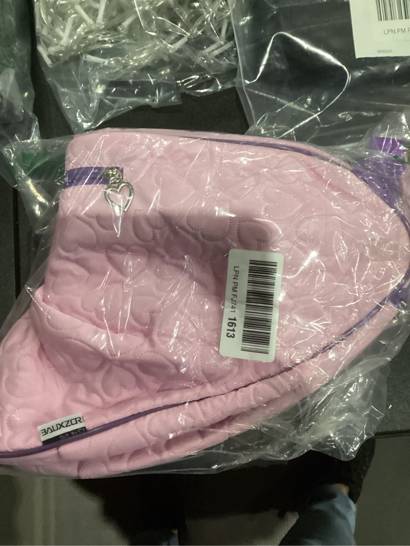 Condition photo showing Good Condition for Skate Bags for Roller Skates, Ice Skates, Quad Skates, Inline Skates, Rollerblades, Figure Skates, Skate Accessories for Kids and Adults Heart Baby-Pink 16