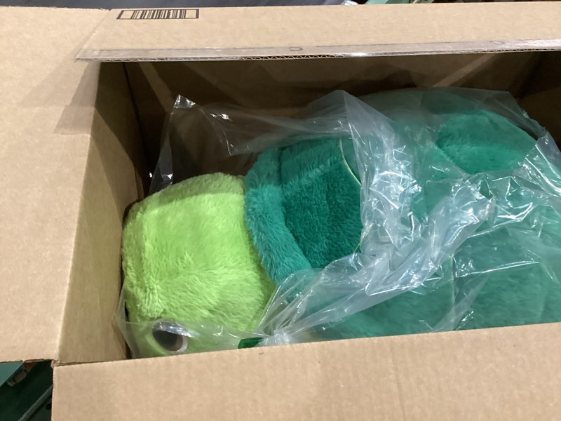 Condition photo showing Good Condition for gnomantic turtle weighted stuffed animals - 28 inch 5.0 pounds weighted plushies sea turtle stuffed animal - large tortoise plush pillow - cute plush toy gifts for kids & adults (28" 5.0 lbs) turtle-large