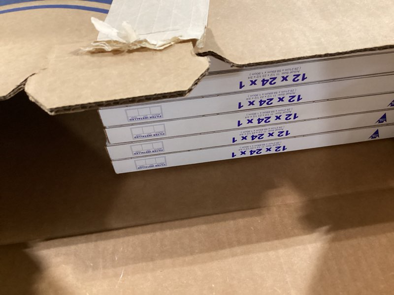 Condition photo showing Good Condition for nordic pure 12x24x1 merv 12 pleated ac furnace air filters 6 pack