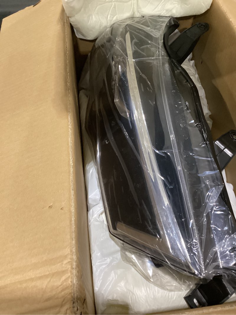 Condition photo showing As Is for jfn headlights compatible with toyota 4runner suv 2014-2020 oe factory style (passenger side(right))