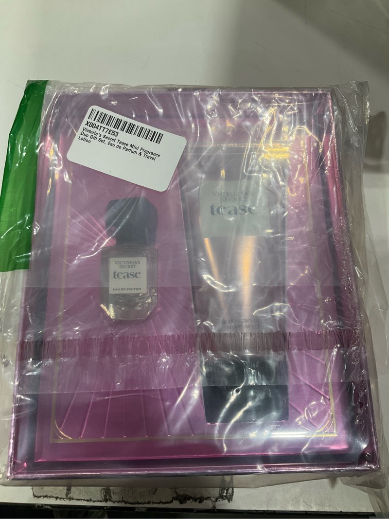 Victoria's Secret Tease Mini Fragrance Duo Gift Set, Eau de Parfum & Travel Lotion