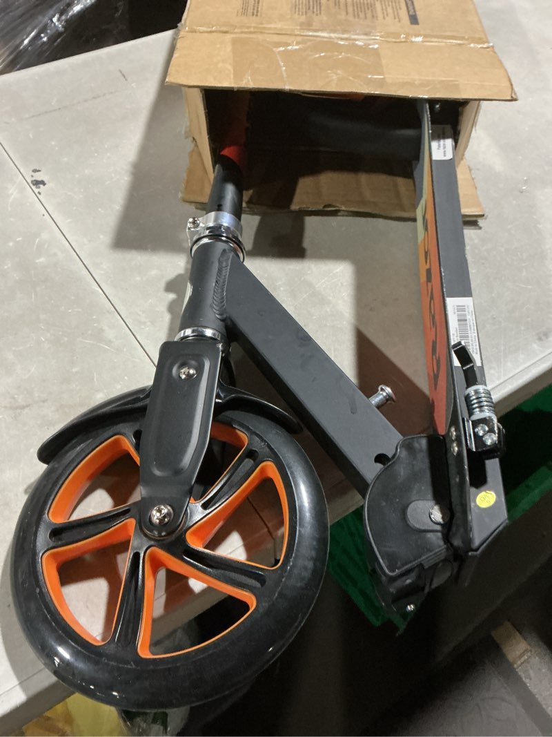 Condition photo showing Good Condition for razor a5 lux kick scooter for kids ages 8+ - 8" urethane wheels, anodized finish featuring bold colors and graphics, for riders up to 220 lbs pink scooter