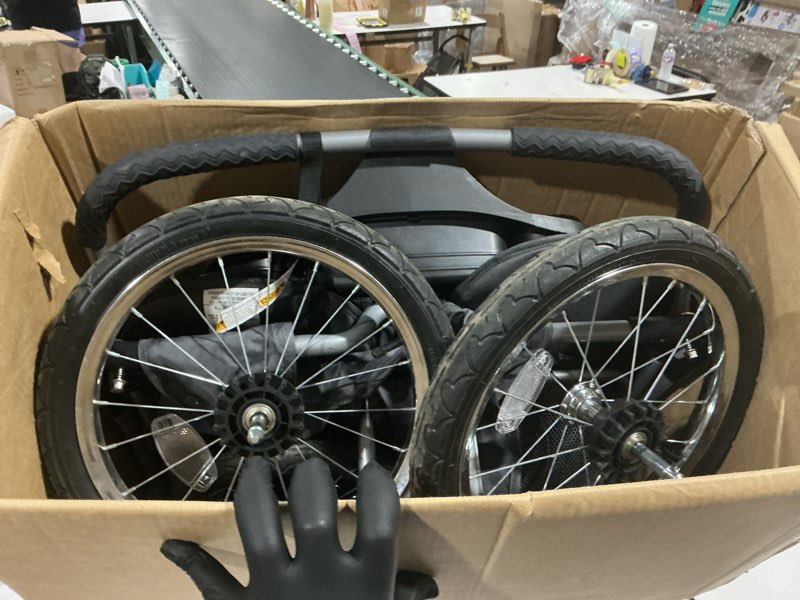 Condition photo showing As Is for baby trend expedition® double jogger, cantennial centennial